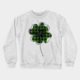 Trendy Lucky Clover Crewneck Sweatshirt